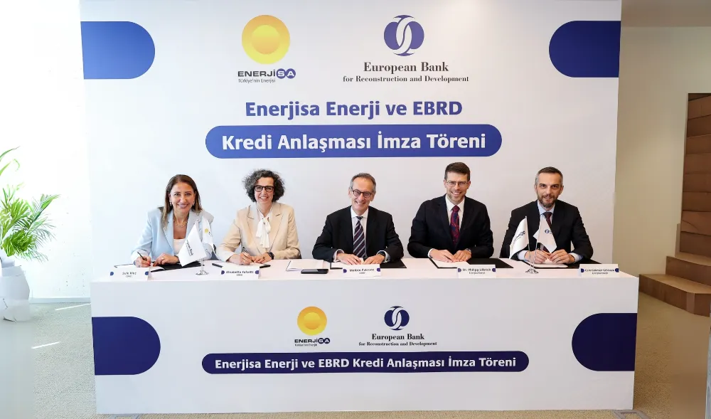 Enerjisa Enerji, EBRD ile 150 milyon dolar tutarında kredi anlaşması imzaladı 