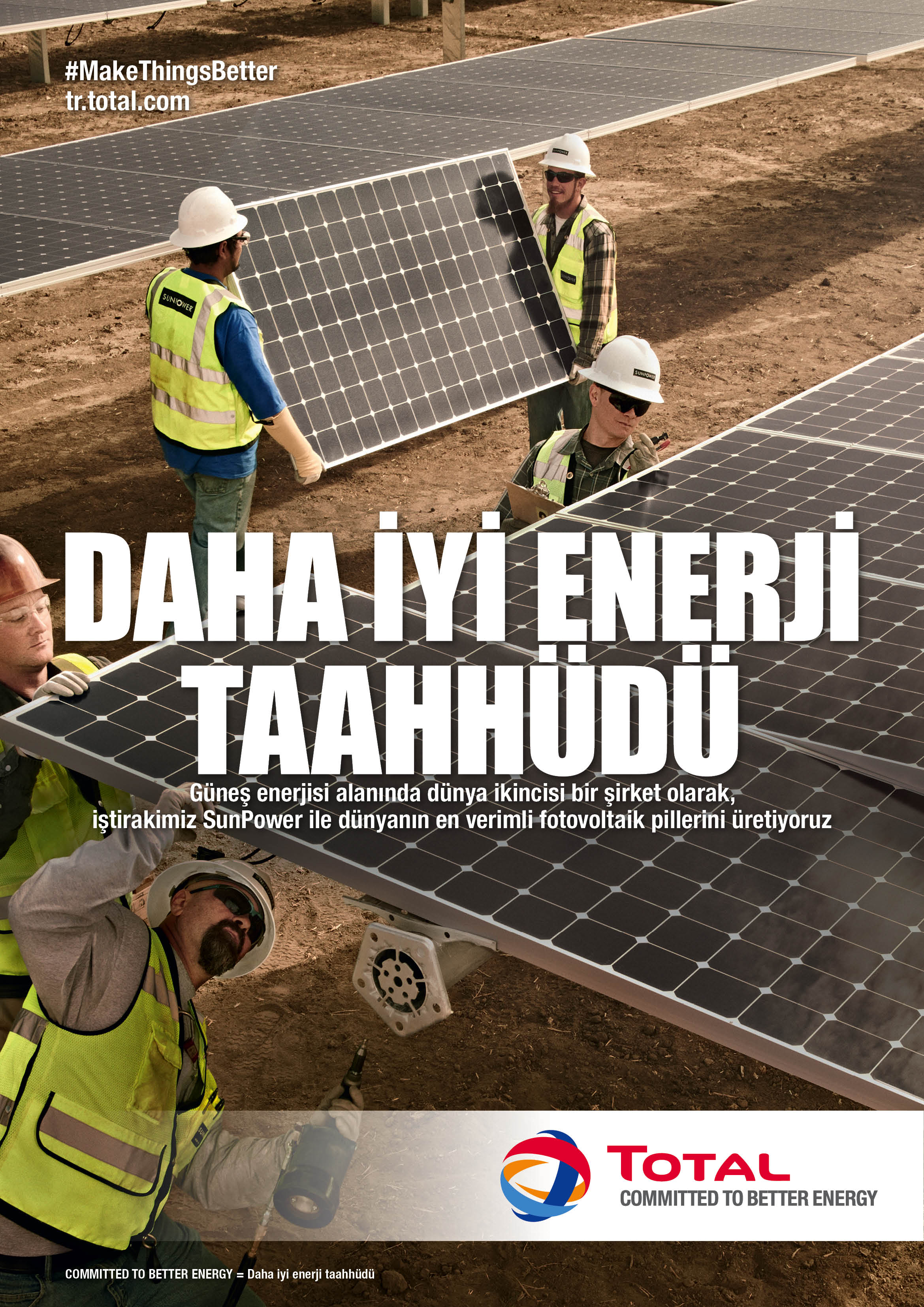  Total İçin Yeni Marka Sloganı ve Kurumsal Reklam Kampanyası