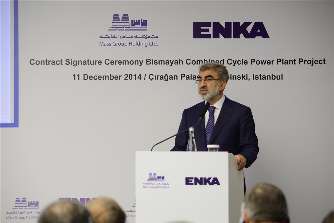 ENKA Irak’ın Bismayah Doğalgaz Kombine Çevrim Santralini Yapacak