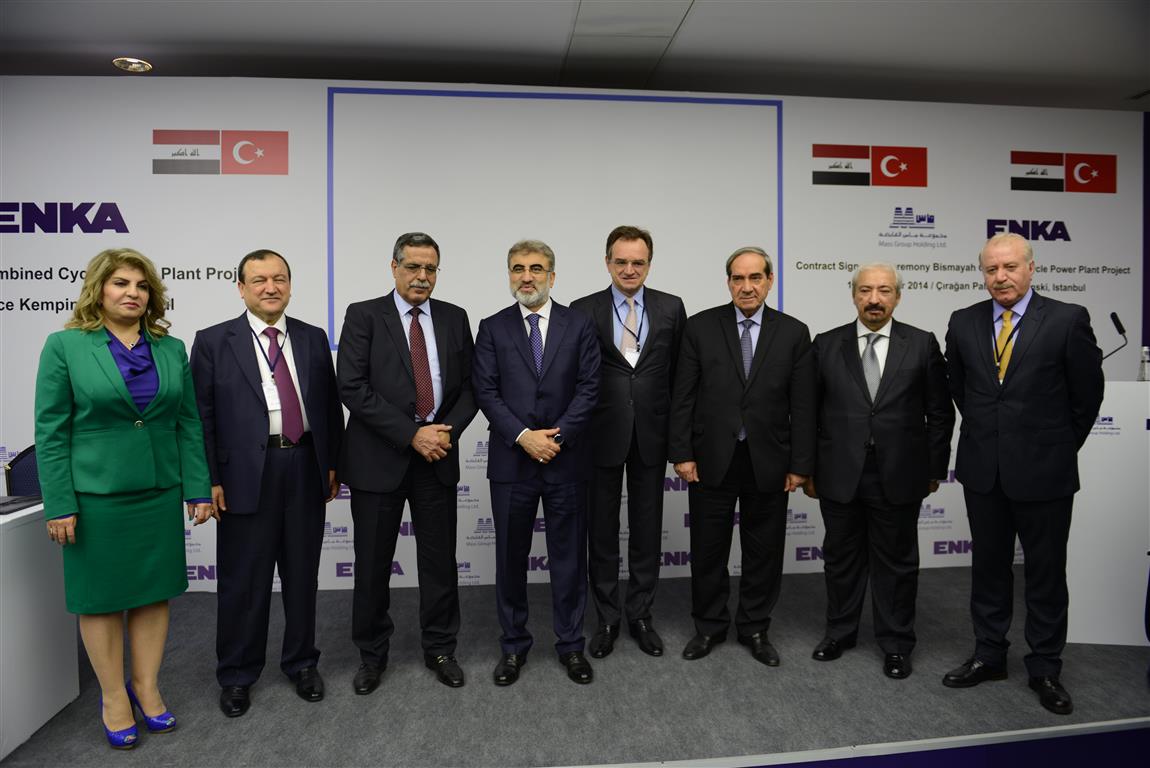 ENKA Irak’ın Bismayah Doğalgaz Kombine Çevrim Santralini Yapacak