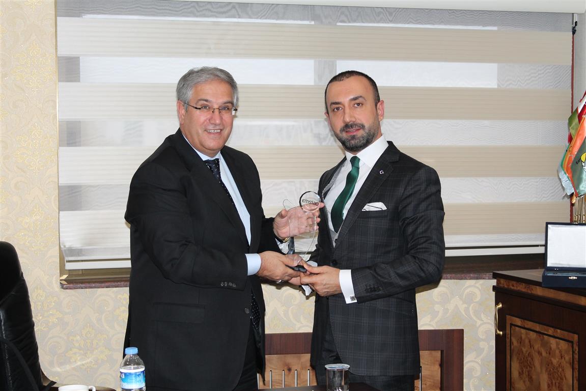 Emsiad, EÜAŞ Genel Müdürü Sn.Halil Alış’ a Misafir Oldu