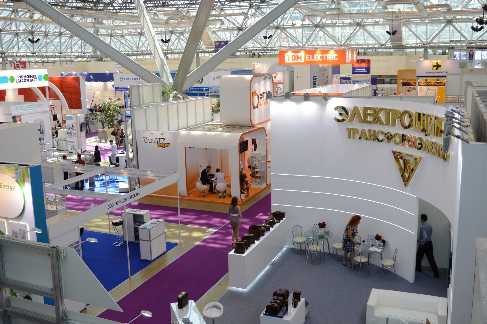 Moskova Elektro-expo 2015 Fuarı Görselleri