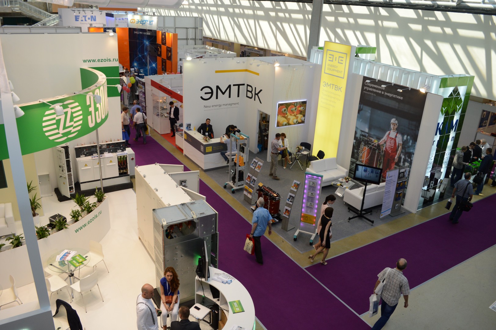 Moskova Elektro-expo 2015 Fuarı Görselleri