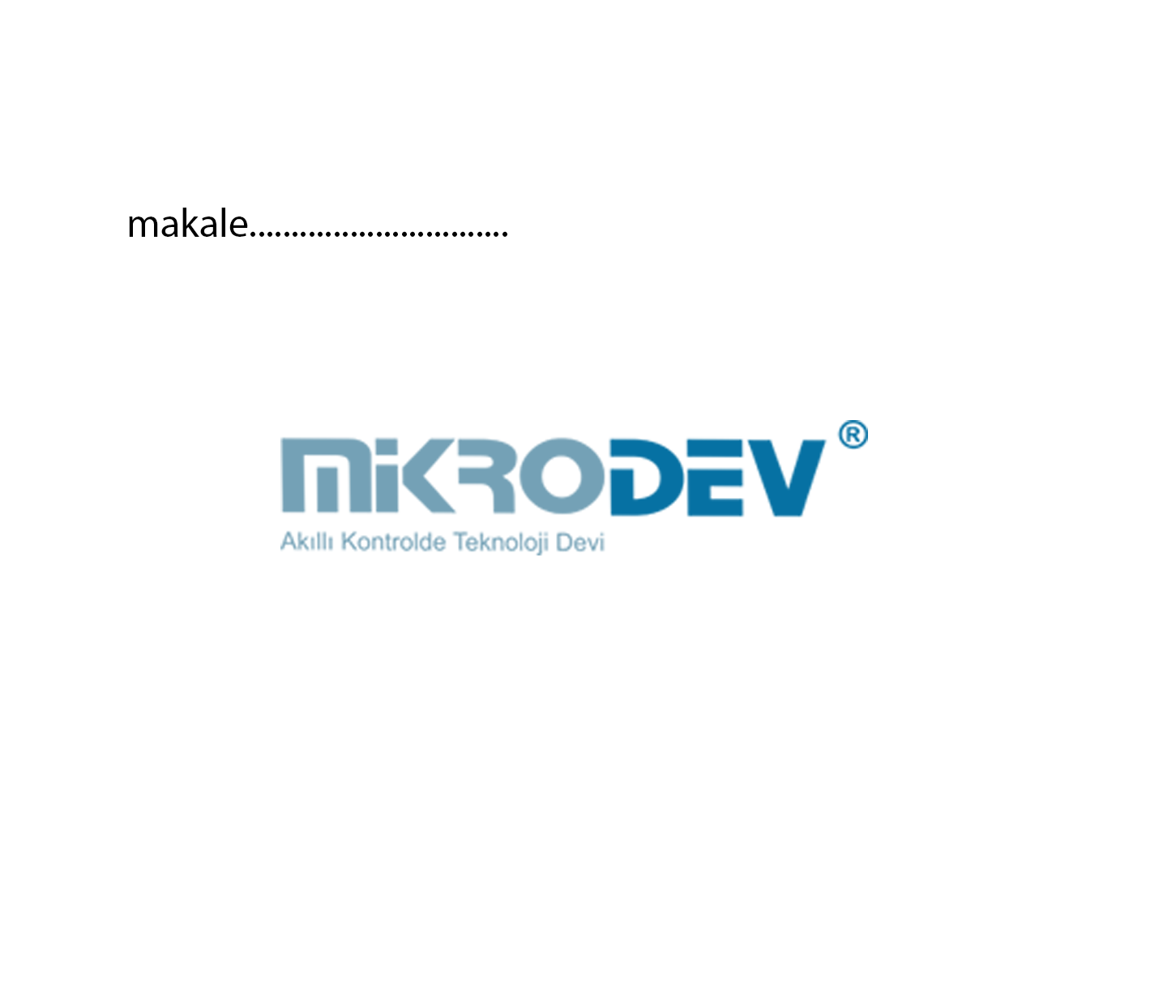 DEV-NET (DEVICE NETWORK) HABERLEŞME PROTOKOLÜ