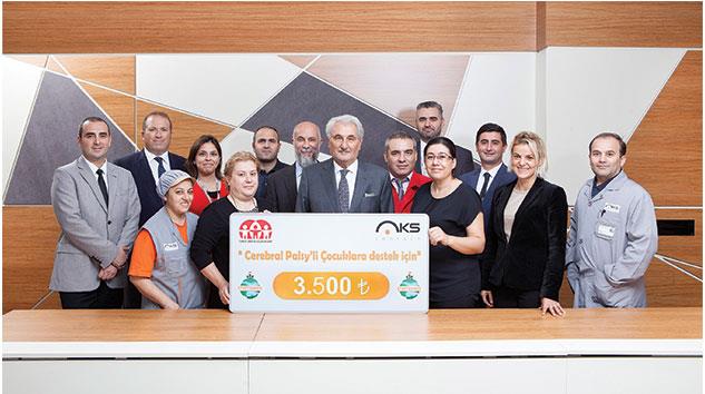 AKS Gönüllülerinden Cerebral Palsy'li Çocuklara Destek