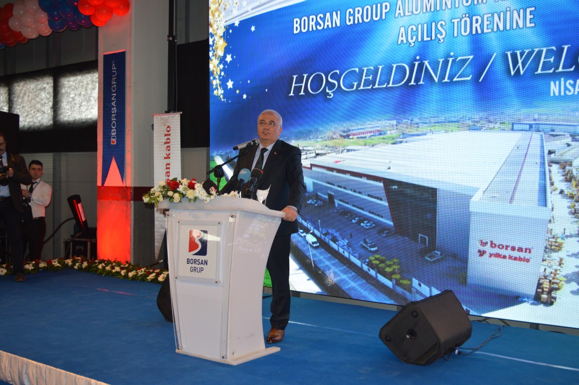 Borsan Kablo Alüminyum Kablo Fabrikası görkemli törenle Açıldı