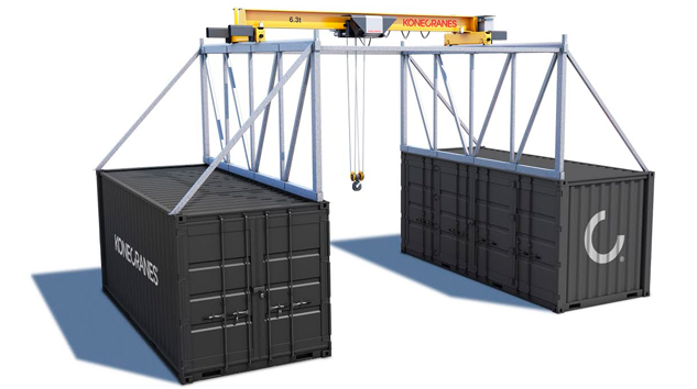 Konecranes'den Türkiye’de Kapalı ve Açık Alana Uygun Tavan Vinci