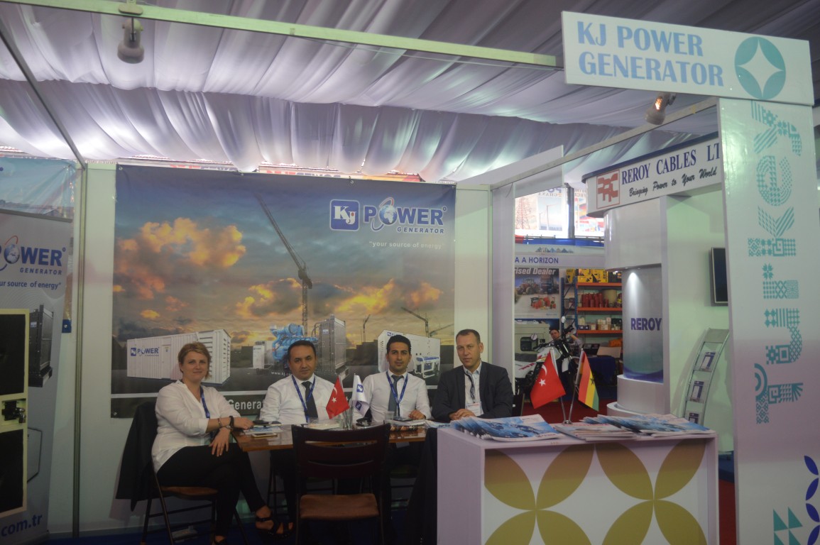 KJ POWER GENERATOR, Gana’da Zengin Ürün Çeşidiyle İlgi Odağı Oldu…