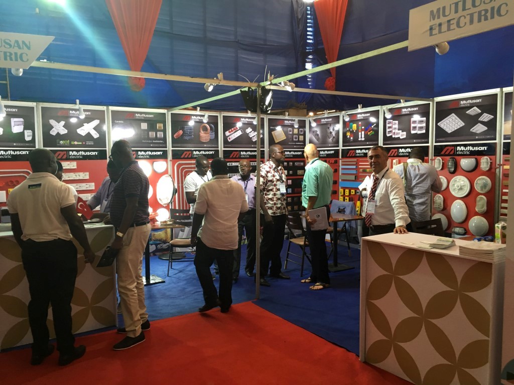 Mutlusan Elektrik Gana'da Etkili Bir Fuar Geçirdi
