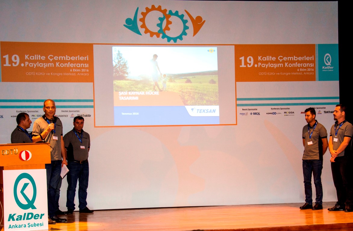 KALDER’den Teksan Jeneratör’e  “Jüri Teşvik Ödülü”