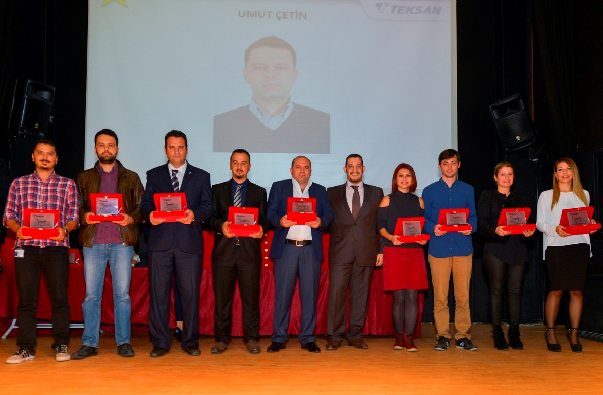 Teksan Jeneratör ailesi Emeğe Saygı Ödül Töreni’nde biraraya geldi