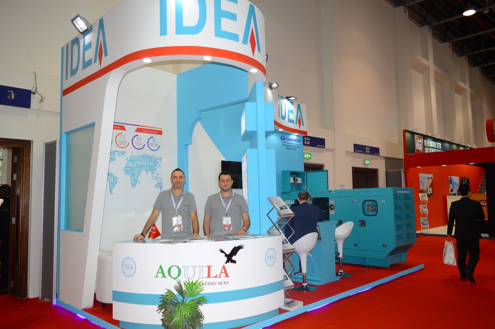 IDEA JENERATÖR Dubai Middle East Electricity Fuarında Yoğun İlgi Gördü