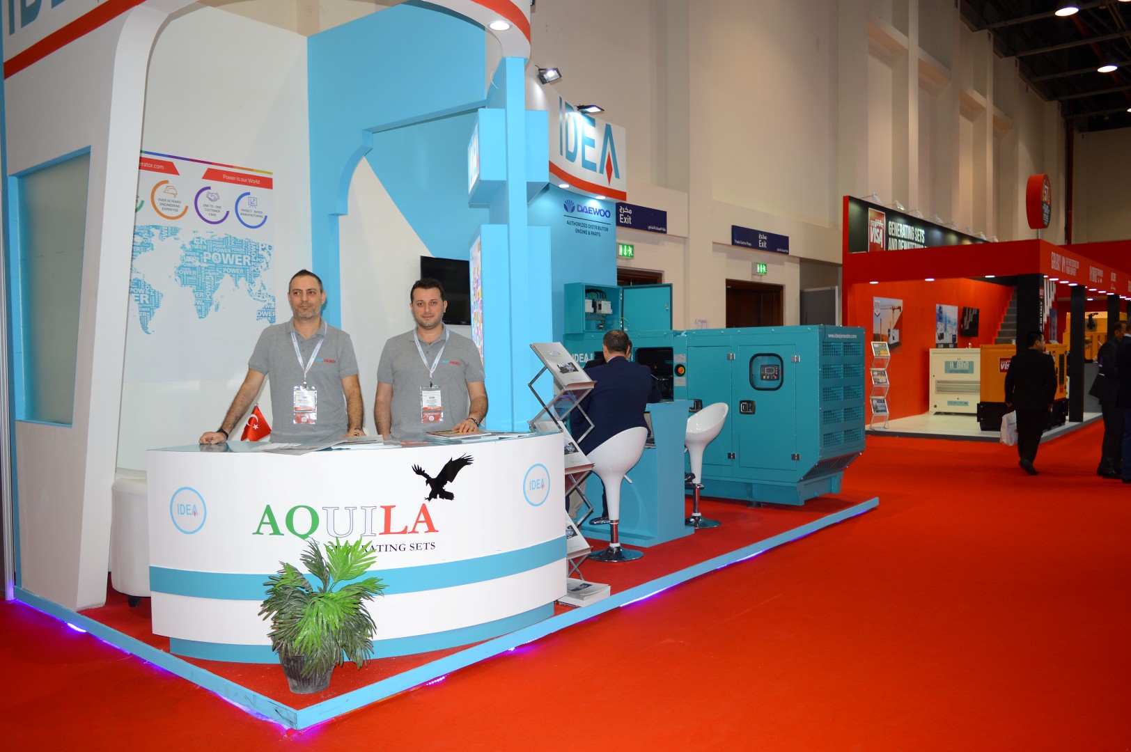 IDEA JENERATÖR Dubai Middle East Electricity Fuarında Yoğun İlgi Gördü