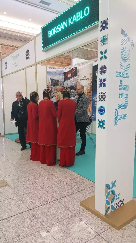 Borsan  Türkmenistan Türk İhraç Ürünleri  Fuarında İlgi Odağı Oldu