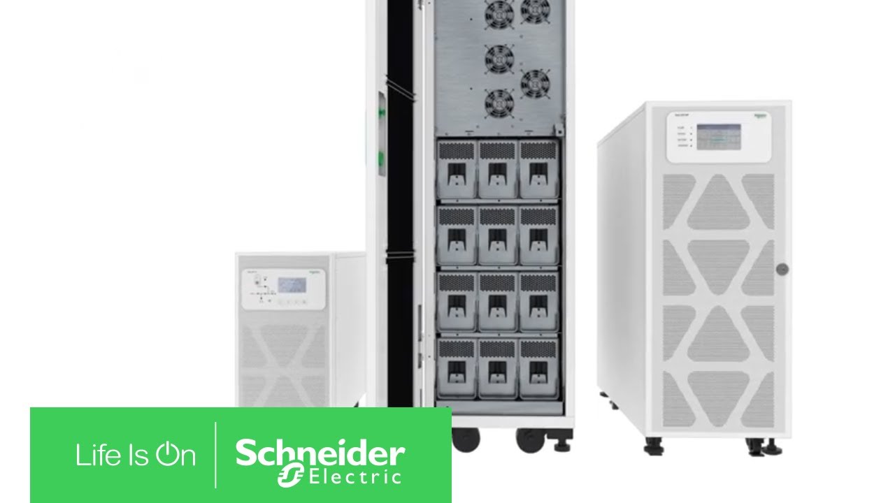 Schneider Electric, Easy UPS 3M'yi 200 KVA'a Yükseltiyor