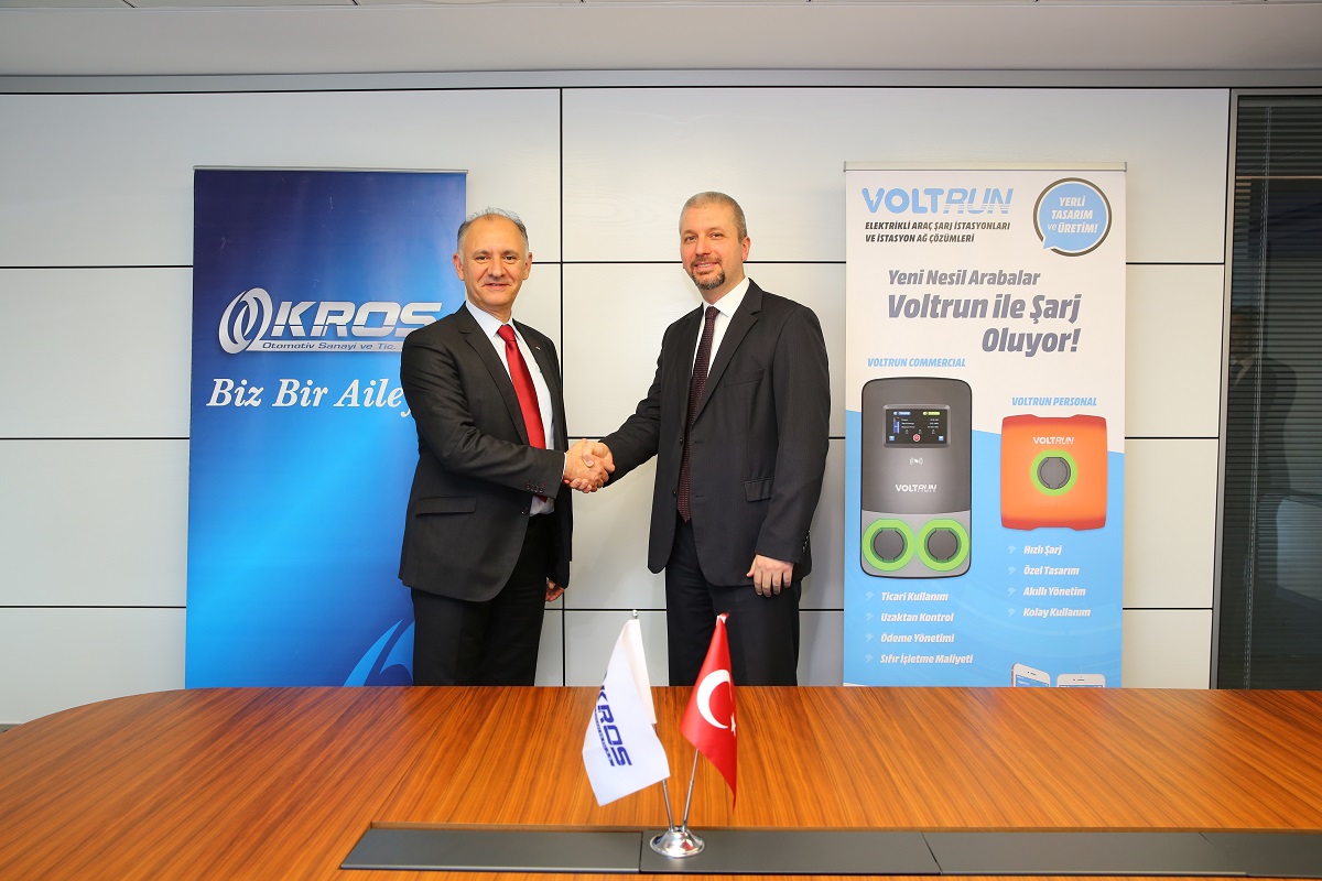 Kros Otomotiv ile Voltrun’dan Stratejik Ortaklık
