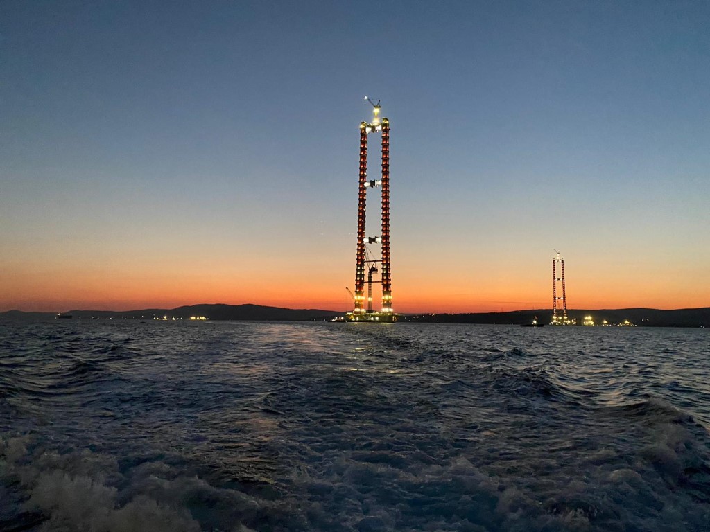 HES KABLO 1915 ÇANAKKALE KÖPRÜSÜNÜ YÜKSEK TEKNOLOJİ KABLOLARIYLA DONATTI