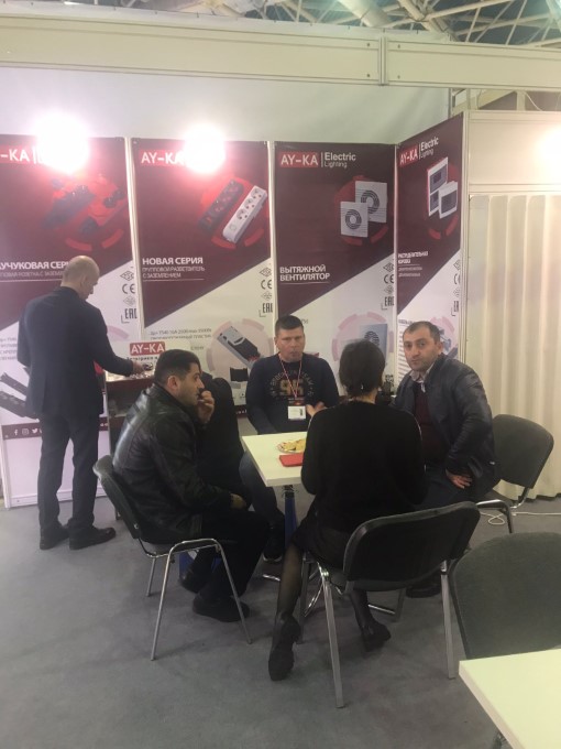 AY-KA ELEKTRİK, MOSCOW INTERLIGHT 2021 FUARI’NDA