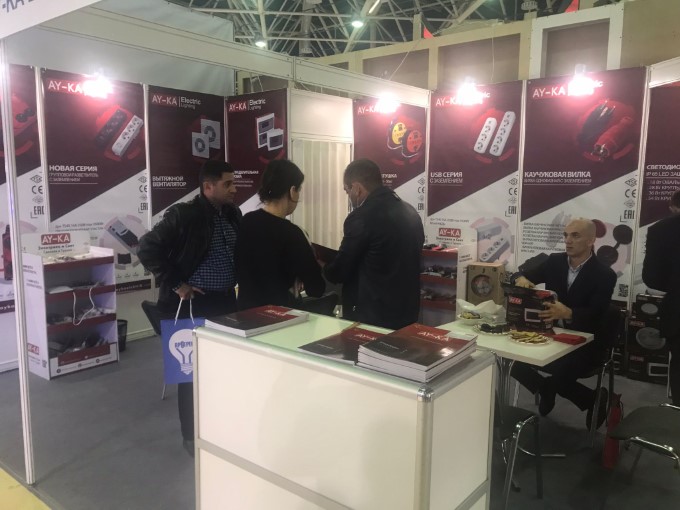 AY-KA ELEKTRİK, MOSCOW INTERLIGHT 2021 FUARI’NDA