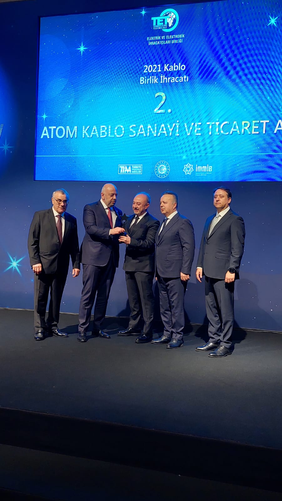 Elektrik ve Elektronik Sektörünün ihracat Devleri Ödüllendirildi