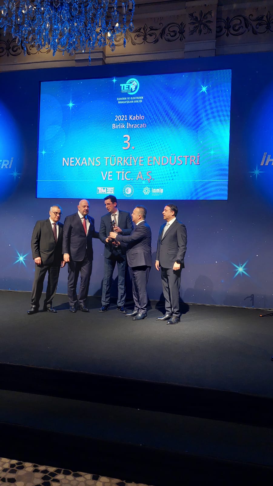 Elektrik ve Elektronik Sektörünün ihracat Devleri Ödüllendirildi