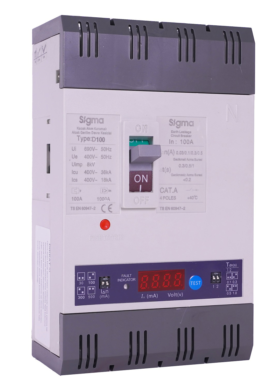 Sigma Kaçak Akım Korumalı Kompakt Şalter Koruma ve Tasarruf Sağlıyor  