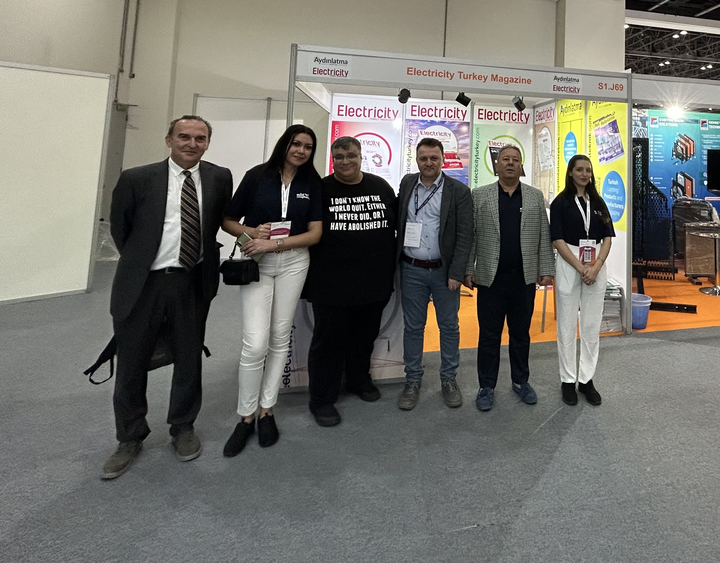 Electricity Turkey Dergisi Middle East Energy 2023 Fuarında