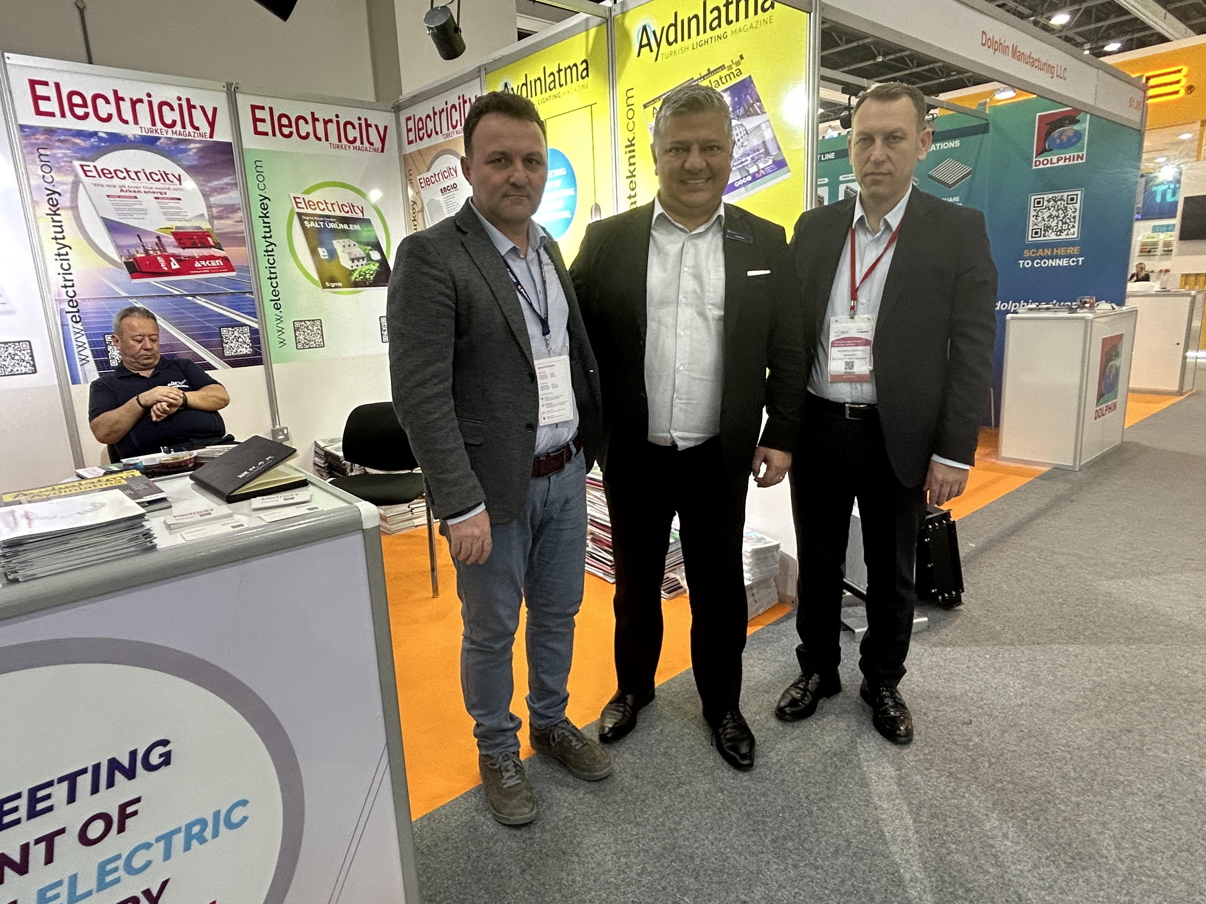 Electricity Turkey Dergisi Middle East Energy 2023 Fuarında