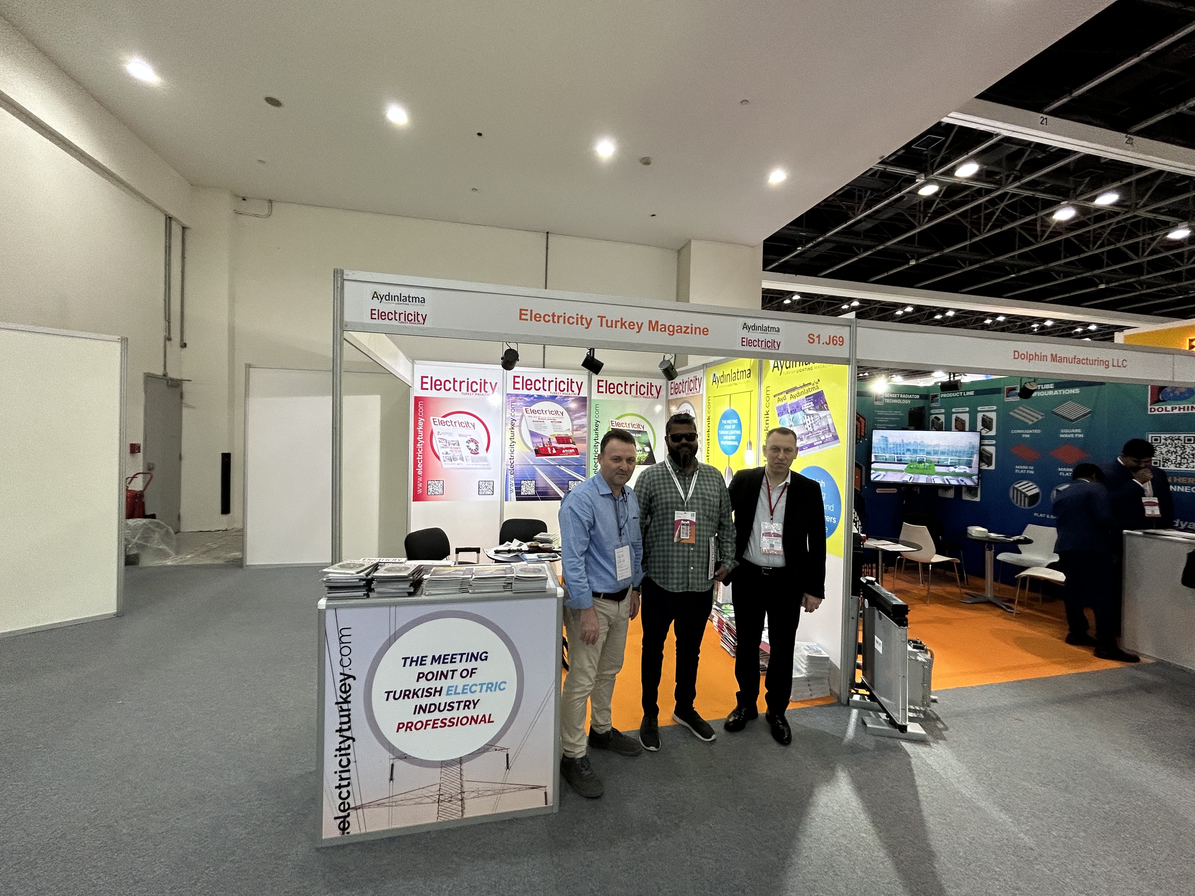 Electricity Turkey Dergisi Middle East Energy 2023 Fuarında