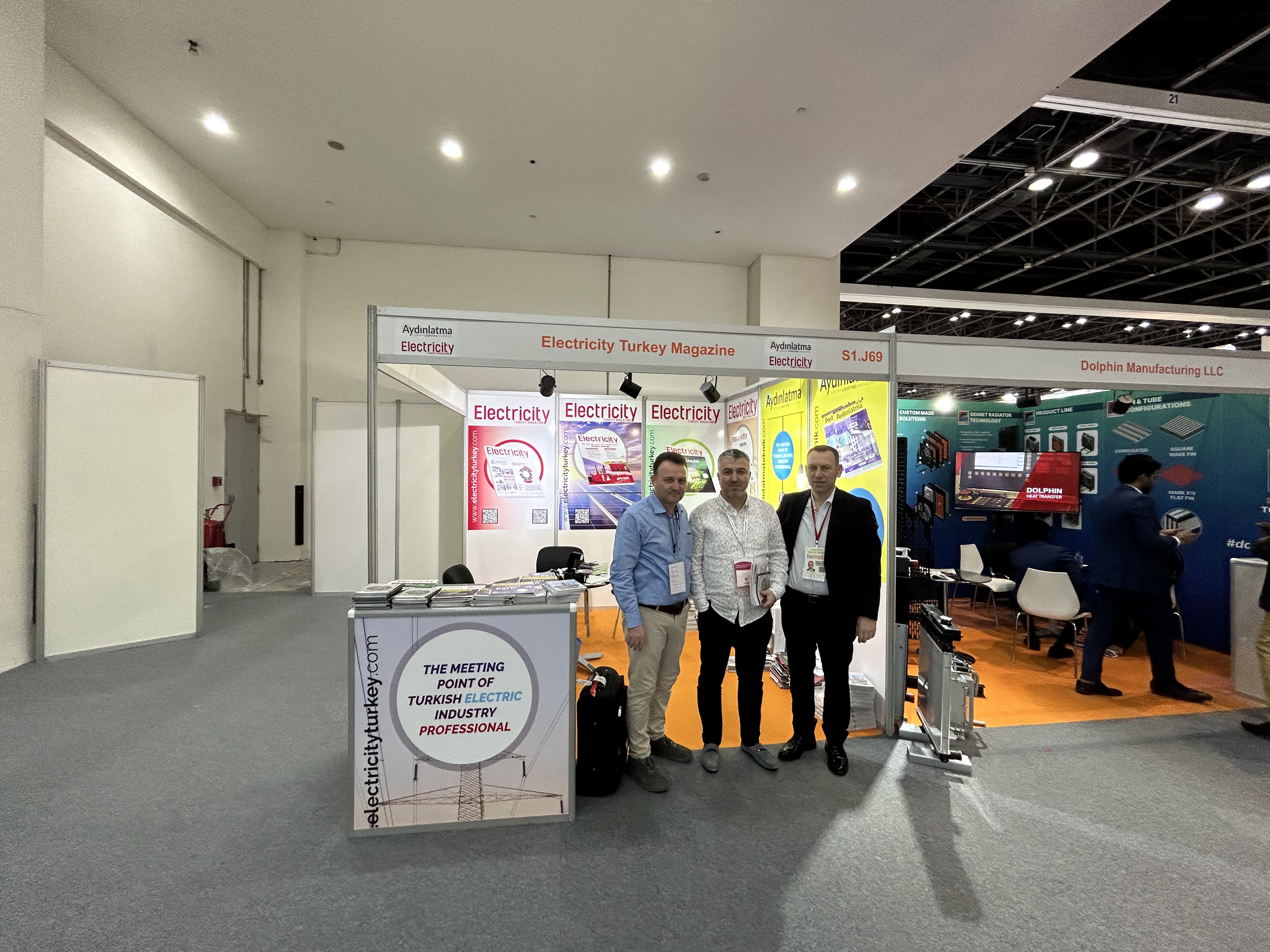 Electricity Turkey Dergisi Middle East Energy 2023 Fuarında