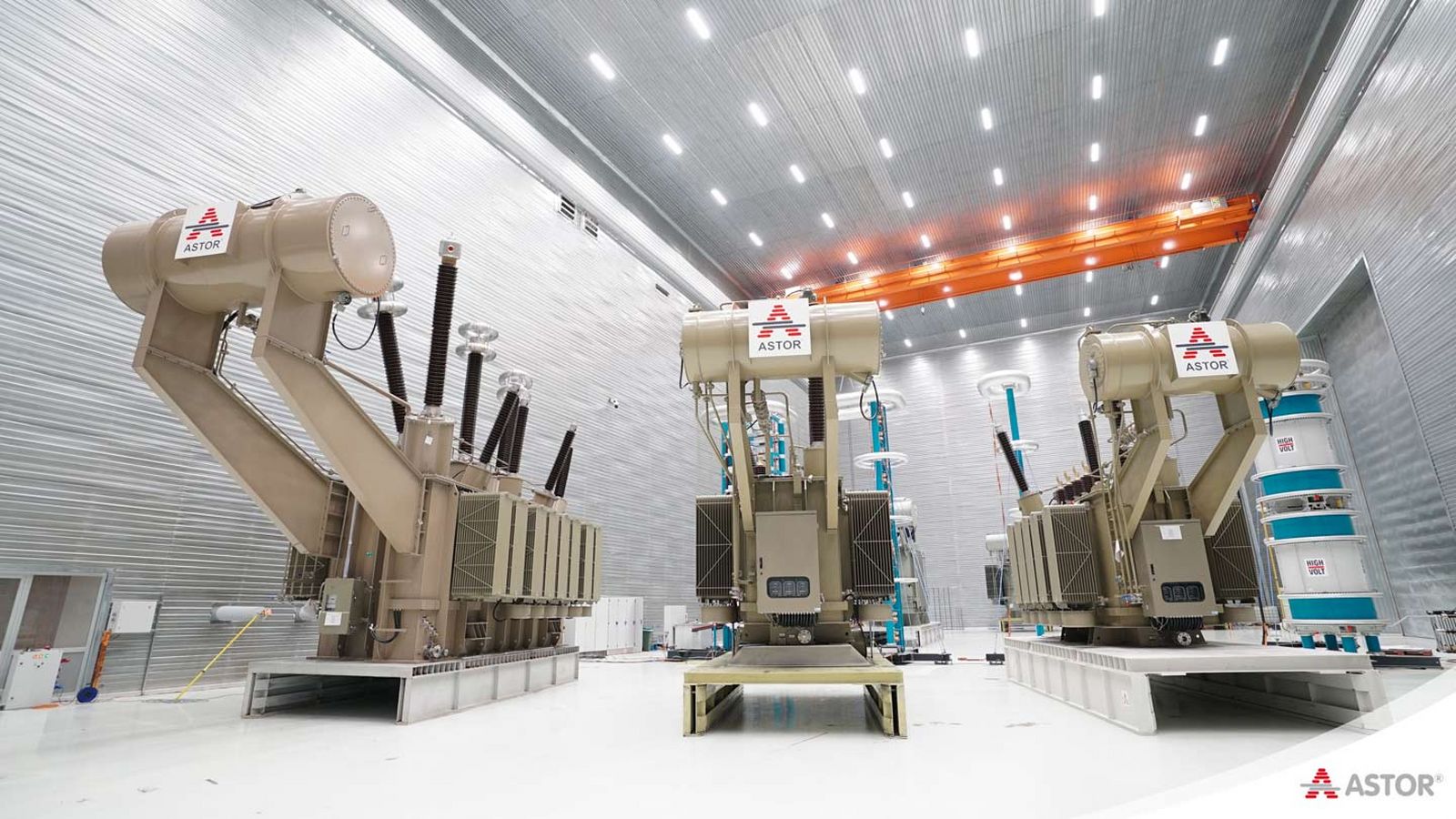 ASTOR'DAN GÜÇ TRAFOLARI