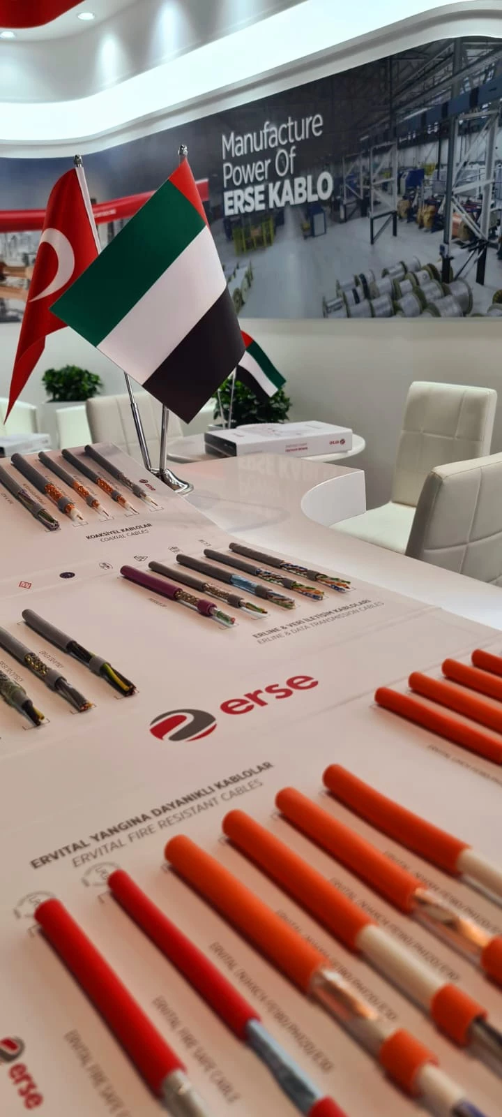 Erse Kablo, Ortadoğu’nun Prestijli Fuarlarından Middle East Energy Fuarı’ndaydı