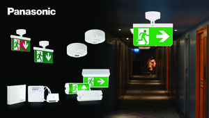 Panasonic’in Acil Aydınlatma ve Yönlendirme Sistemi Akıllı ve Güvenli Tahliye Sunuyor 